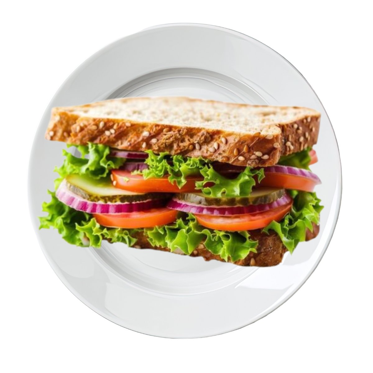 Freshly prepared veg sandwich served at The Nomad Nash Café in Hennur, Bangalore, made with crisp vegetables, soft bread, and light seasoning. A wholesome vegetarian café snack, perfect for breakfast or evening bites in North Bangalore.